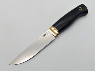 Нож Джек сталь N690 рукоять черный граб