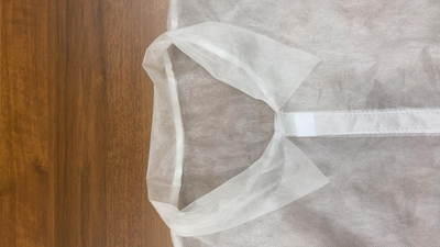 Халат защитный одноразовый с сертификатом соответствия, 10шт/уп