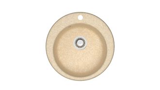 Мойка Марбакс (&quot;Карельский камень&quot;), модель 30 (слоновая кость)