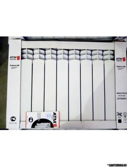 Алюминиевые радиаторы ATM Thermo Moderno 500/80 4 6 8 10 12 секций
