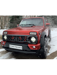 Решётка радиатора на Ниву LADA 4x4 &quot;TITAN&quot; (неокрашенная)