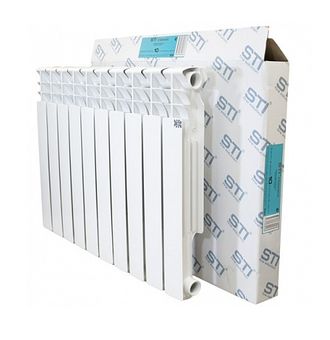 Алюминиевый радиатор STI 500 80 10 секций