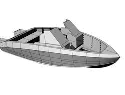 Проект моторной лодки из ПНД