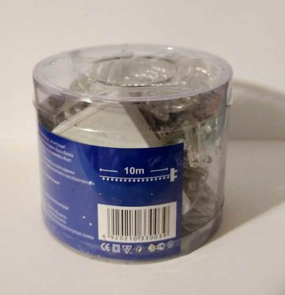 Гирлянда ёлочная светодиодная, 10 метров, 200 LED/ разноцветные огни