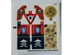 Sticker Sheet for Set 70604 - International Version - 10024476/6133016, n/a (70604stk01a)