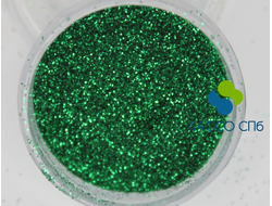 Полиэстровый глиттер Зеленый 0,2 мм