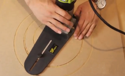 Циркуль для ручного фрезера