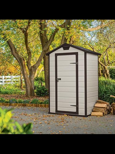 Сарай "Манор 4х3" ,бежевый (размеры 117 х 94 см)