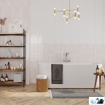 Плитка настенная Gracia Ceramica Sweety white wall 25 х 60 см белый рельеф