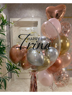 Сет Сфера с шарами + фонтан