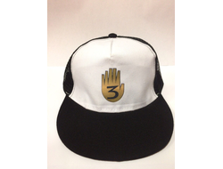 Кепка-тракер с прямым козырьком, знак Книга с тайнами №3