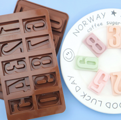 Силиконовая форма Цифры