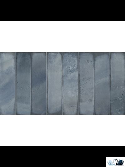 Плитка Azori Bricks Azul 31,5 х 63 см настенная голубая под бетон у Marysя