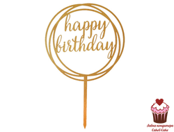 Топперы акриловые