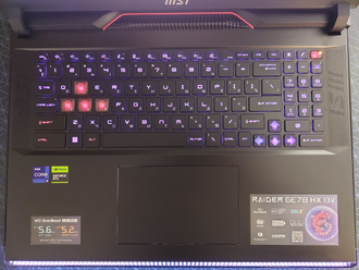 MSI  RAIDER GE78 HX 13VI-095RU ( 17.3 WQXGA IPS 240Hz i9-13980HX RTX4090 (16Gb) 32Gb 2TB SSD )