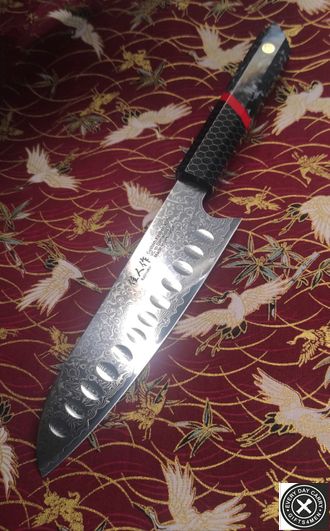 Кухонный нож KaJinSaku Сантоку