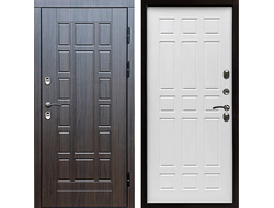 Дверь терморазрыв Виргиния венге Спарта белое дерево