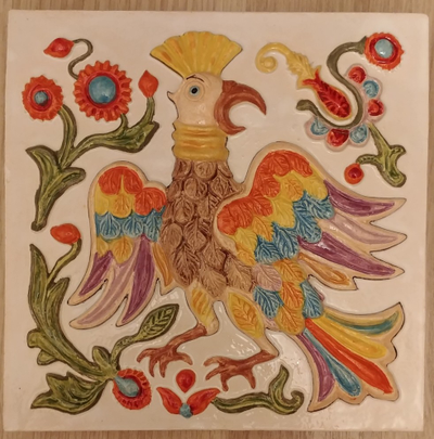 Феникс (фасадный изразец)