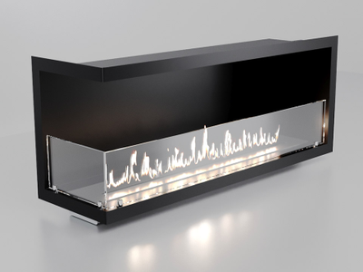 Угловой биокамин 1200G