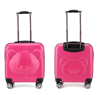 Детский чемодан Rilakkuma (Рилаккума) розовый