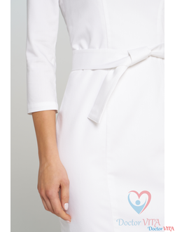 Платье медицинское Dr.Super Laura белое