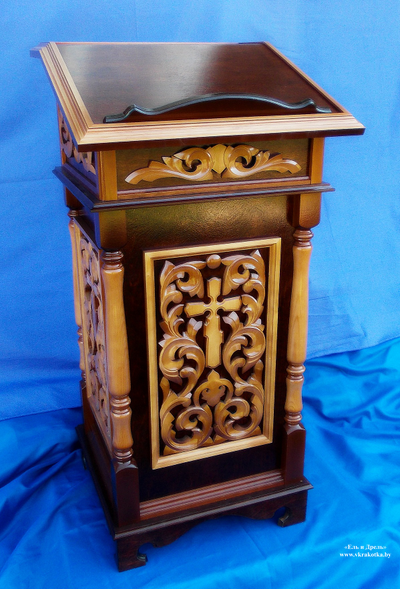 Резьба по дереву всегда была неотъемлемой частью интерьера любого храма, купить декор Брест Витебск