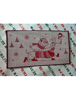 Полотенце махровое "Зимняя прогулка", арт. 6с103.412ж1, 50*90