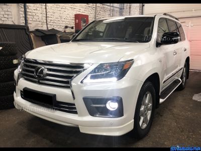 Рестайлинг Lexus LX570/LX450D из 2007-2011 в 2012-2015 25th Anniversary