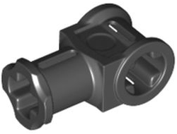 Technic, Axle Connector with Axle Hole, Black (32039 / 3203926 / 4107081 / 6331716)