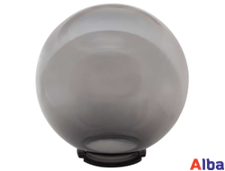 Шар 400мм дымчатый Светильник садово-парковый