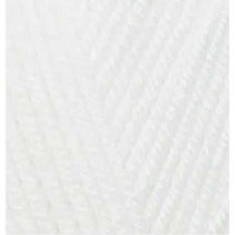 Белый арт.55  Baby Best 10% бамбук, 90% анти-пиллинг акрил 100 г/240 м
