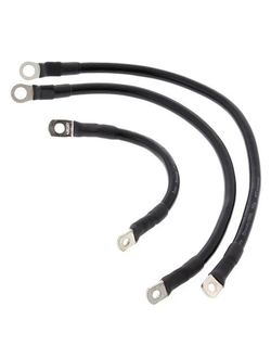 Провода Аккумулятора Black Для Мотоцикла Harley Fxst Softail Allballs 79-3001-1