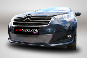 Premium защита радиатора для Citroen C4 (2010-2016) Седан