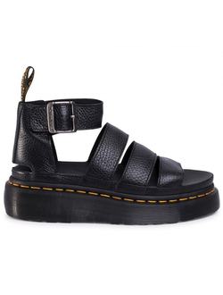 Dr. Martens Clarissa II Quad Platform Black Aunt Sally
