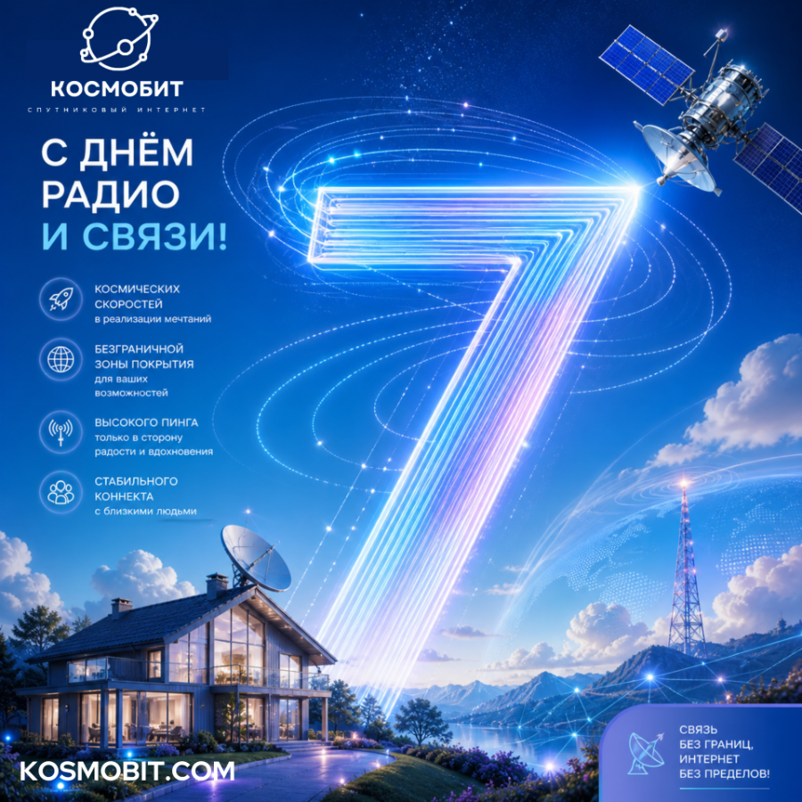 С Днём радио и связи! Поехали! 