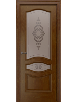 Межкомнатная Дверь Амелия багетная тон 35 Шервуд