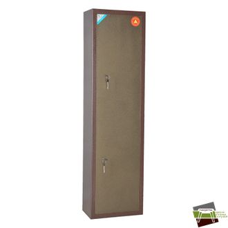 Сейф оружейный ОШ-4 (1500*400*250), медь/бронза