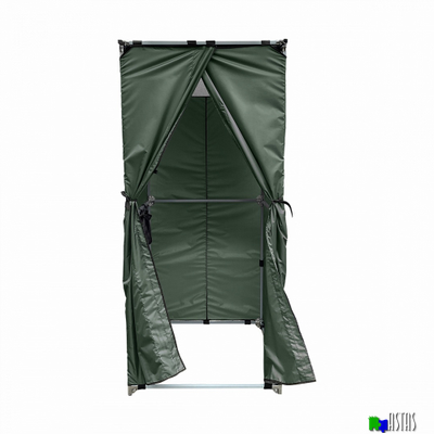 Кабина душевая дачная Rostok зеленая