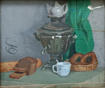 "Мужской портрет" холст масло Королёва Анна 2000-е годы