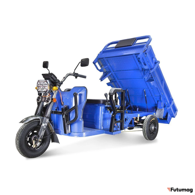 Электротрицикл Rutrike Габарит 1700 60V1200W синий