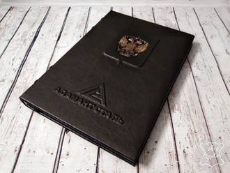 тиснение, подарок руководителю, ежедневник с логотипом, ежедневник на заказ, кожаный ежедневник