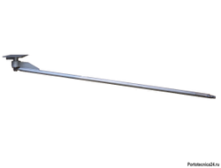 Консоль прямая наклонная поворотная (360*) 2м. нерж. (зерк.) вход 1/4 г.(сбоку, сверху) выход 1/4 ш.