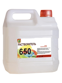 Растворитель  Р-650 Канистра  10Л.