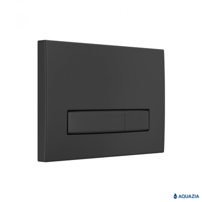 Кнопка AQUAZIA для инсталляции ATOM Line (Soft Touch черная)