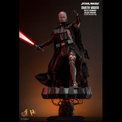 Дарт Вейдер в бою (Звездные Войны, Star Wars) - Коллекционная фигурка 1/6 Darth Vader Battle Damaged (Deluxe Version) (DX45) - Hot Toys