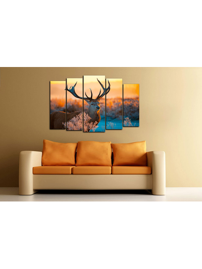 Модульная картина &quot;Взгляд животного&quot;