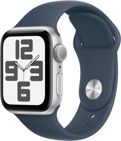Apple Watch SE 2022 40mm  (MRE33LL/A) (2023) Серебристо синий