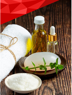 Косметика для бани (ароматизаторы, соль, мыло, масло эфирное)