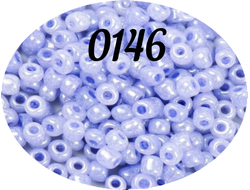 Бисер Zlatka 8/0 10гр цвет № 0146 светло-сиреневый