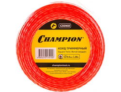 Леска для триммера Square Twist DUO (3 мм; 28 м) Champion C5060
